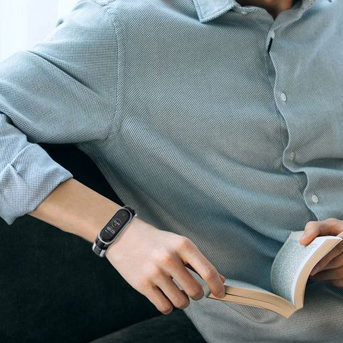 Xiaomi Mi Band 5 4 3 Strap Replacement Wristband Bracelet Silicone Dual Color Watch Band Xiaomi Mi Band Wristband