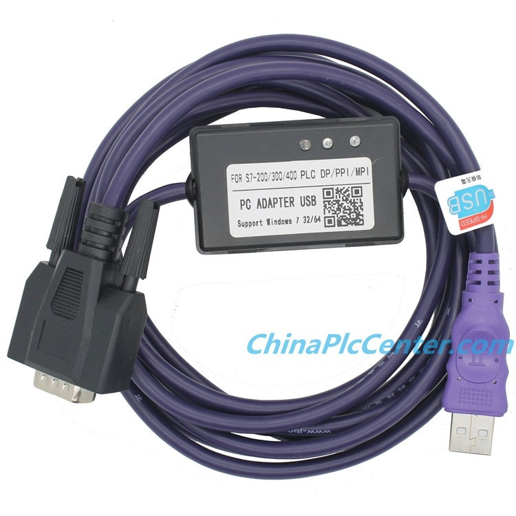 PC Adapter USB MPI für 6ES7972-0CB20-0XA0 S7-200/300/400 PLC DP/PPI/MPI/Profibus Sieg7 64bisschen