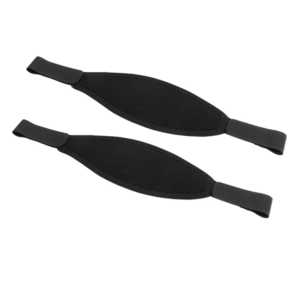 2 Stuks Neopreen Masker Strap Cover Voor Duiken-Comfortabele Pasvorm