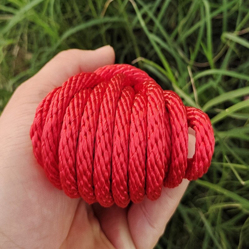 Wear Resistant Nylon Rope Red Full Woven Polyester... – Grandado