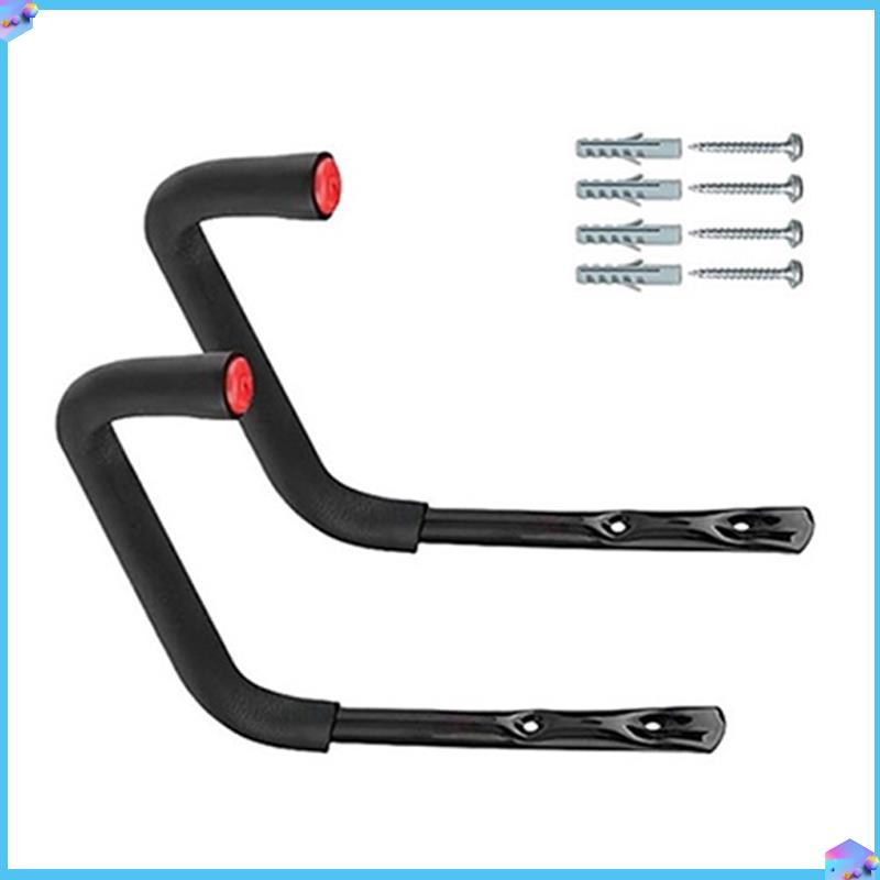 A43T 2X Kayak Racks Heavy Duty Wall Mounted Kayak Storage Hooks Kayak Storage Hangers For Canoe Kayak Garage Paddle Board