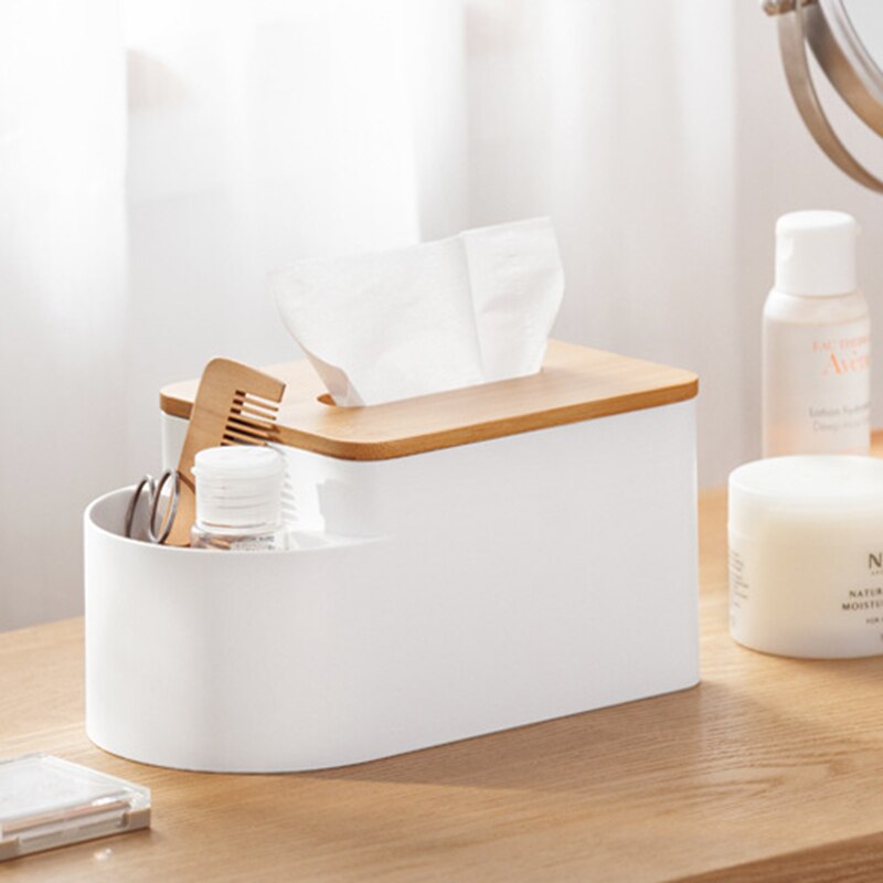 Home Kitchen Plastic Tissue Box Toilet Paper Holder Napkin Holder Case Simple Stylish Car Box Tissue Holders Tissue Boxes Holder