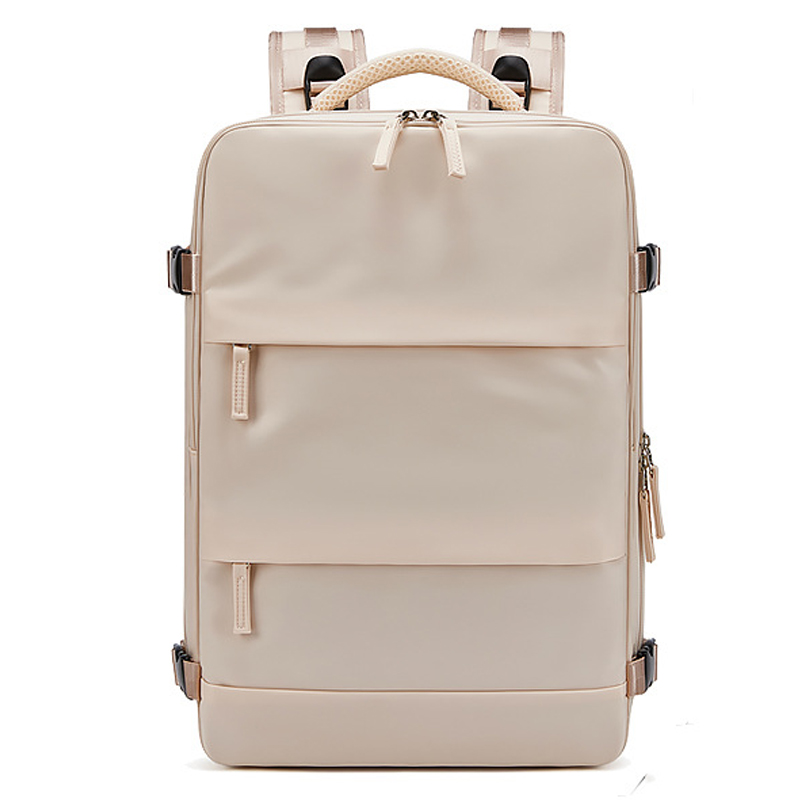 Buylor mochila de viagem feminina 16 polegadas grande capacidade multi-função mala de carregamento usb mochila de bagagem de curta distância: CÉU AZUL