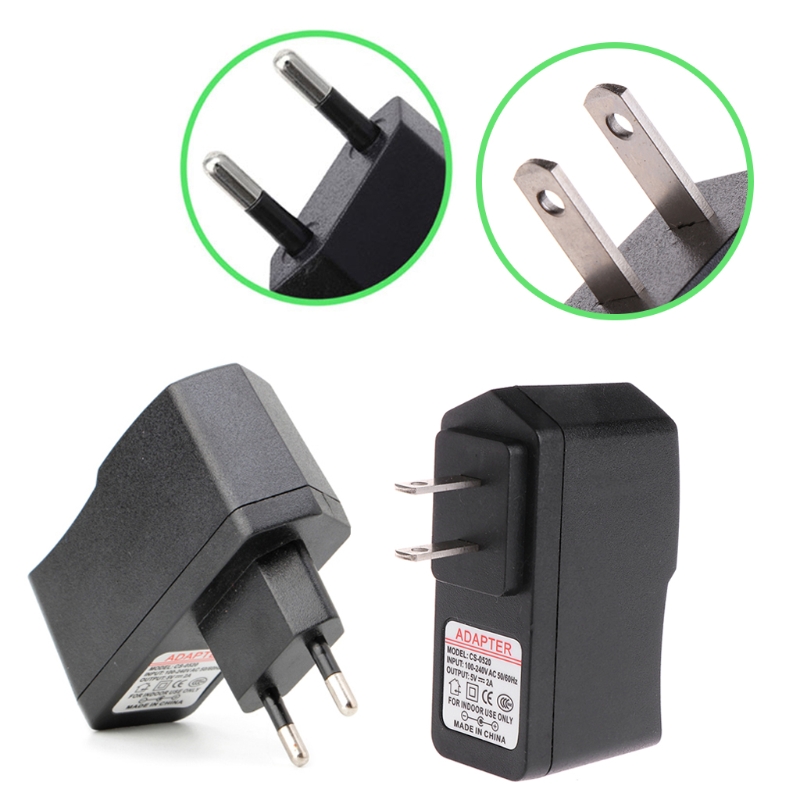 AC 100-240V DC 5V 2A 10W EU Plug USB Switching Power Supply Adapter Charger G08 Whosale
