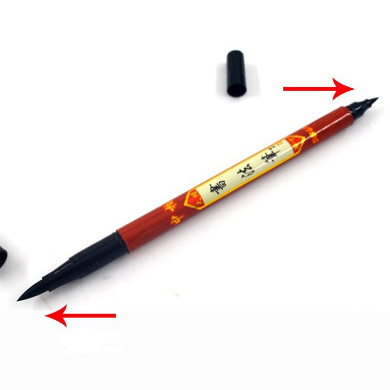 Calligraphy pens Dual Tips, Brush Tips for Calligraphy, Cards, Drawing, Illustrations, Sketching: dual tip(S and L)