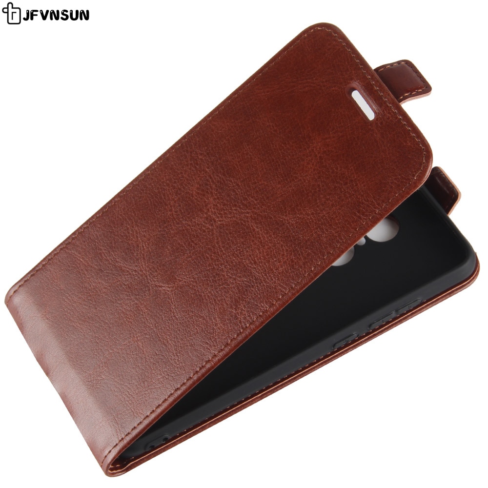 Jfvnsun voor xiaomi redmi note 4x 4 x hoesje redmi note 4 wereldwijde versie hoesjes retro verticale leren siliconen flip cover telefoontasje