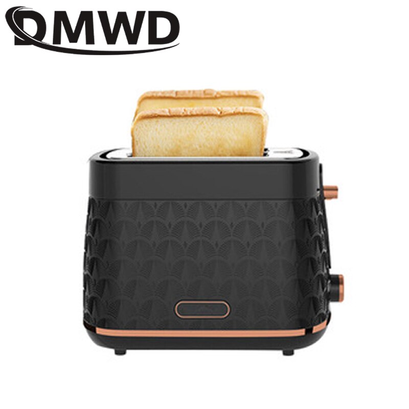 Household Mini Toaster Automatic Baking Bread Oven Sandwich Maker Heater Warmer Breakfast Machine 2 Slices Slots Toast Grill EU