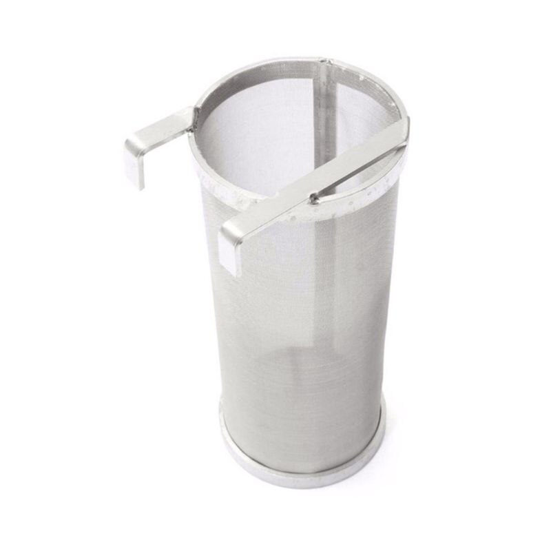 Filtro de cerveza de acero inoxidable de 300 micras con gancho para café casero