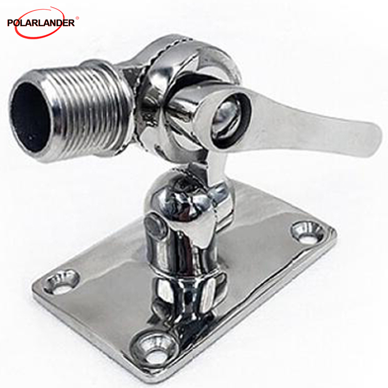 Zweiachsige verstellbare Basis, rostfreie Antenne, rostfreie Marine-316-Stahlantenne, Marine-Hardware-Antenne, Yacht-Antenne, Basismontage