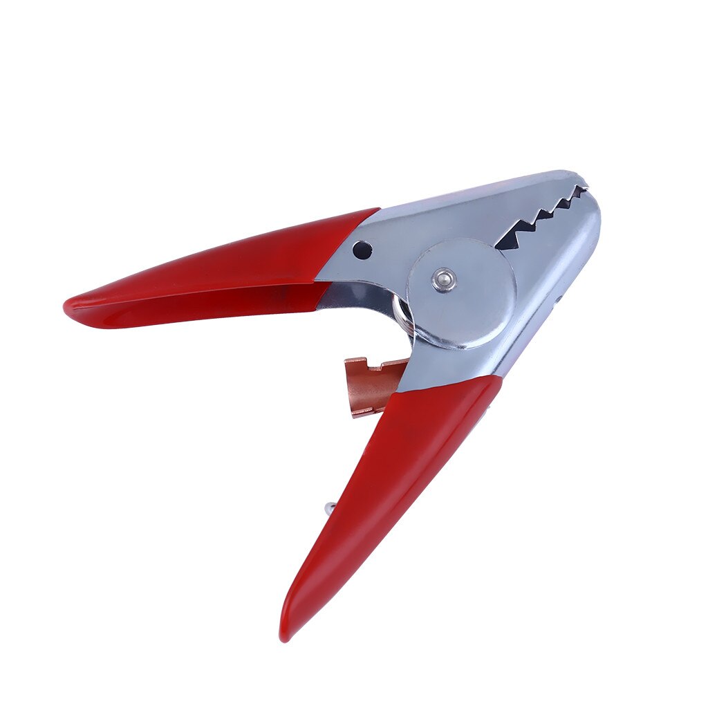 2 stücke 500A Batterie Clips Booster Prüfung Klemmen Für Auto Batterie Kabel Anlasser RD/BK Krokodil Clips Ideal Für batterie Ladegeräte