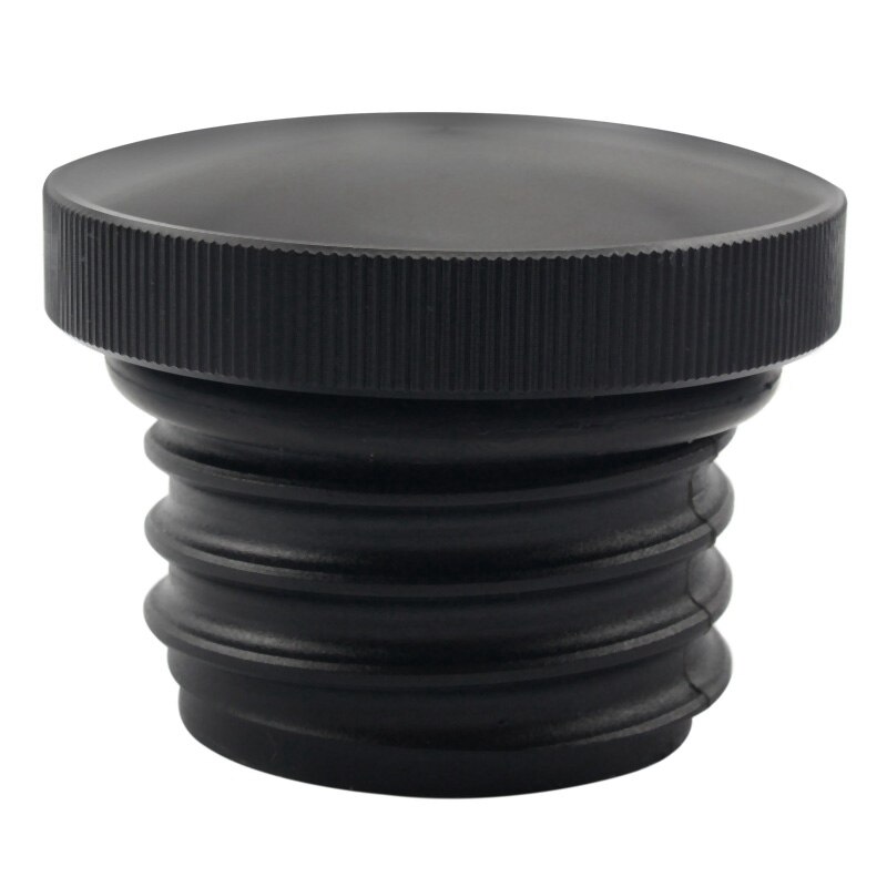 Black Gas Cap Set For Gas Tank Right Side Gas Cap Vented Left Non-Vented