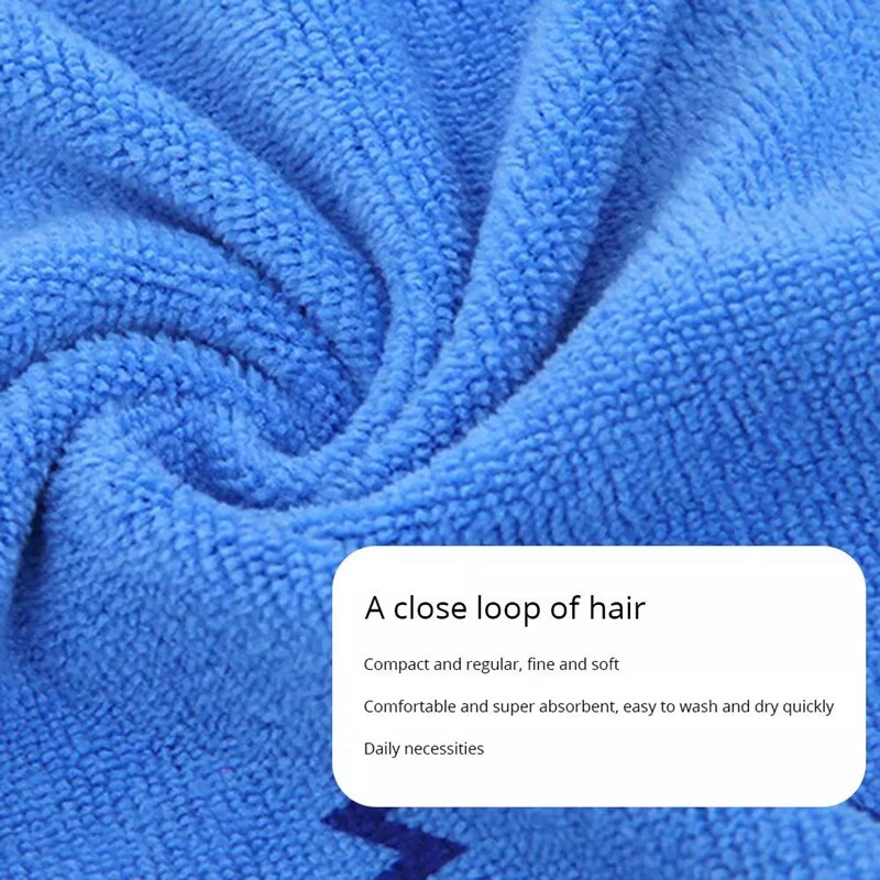 140X70CM Pet Bath Towel Oversized Microfiber Towel Strong Absorbing Water Dog Towels Golden Retriever Teddy General Pet Supplies