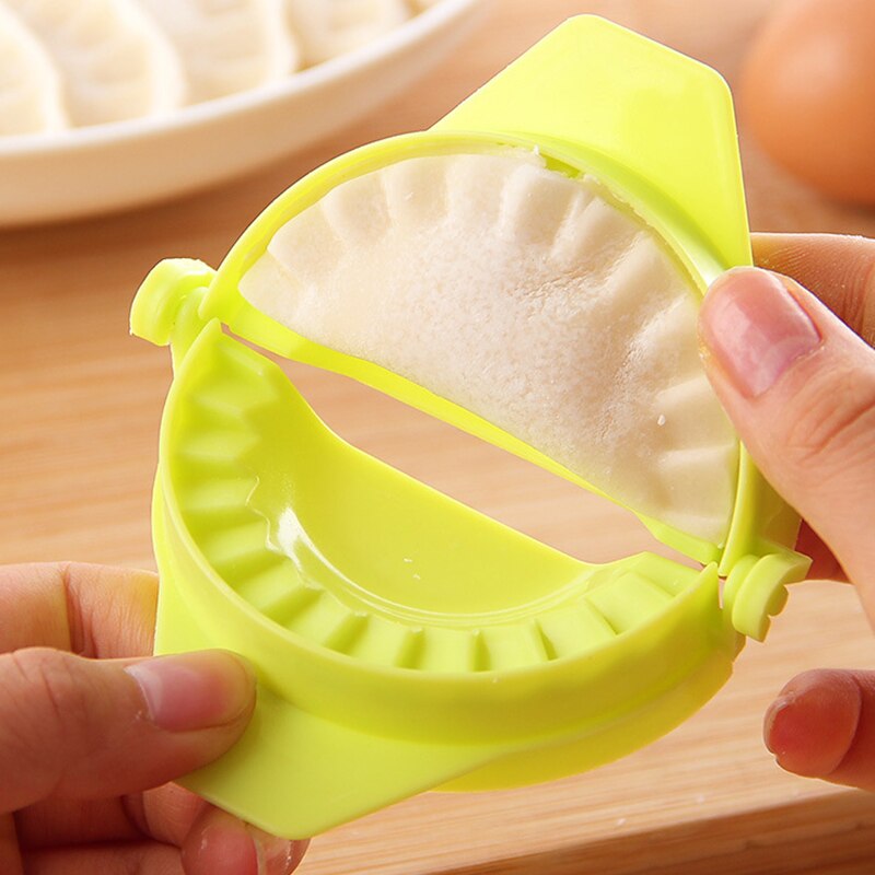 Kjøkken tilbehør dumplings verktøy dumpling jiaozi maker enhet enkel dumpling form klips kjøkken dingser verktøy cozinha redskap d