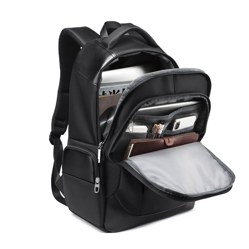 Sac à dos chargeur USB pour hommes, sac de voyage multifonctionnel, grande capacité, à la