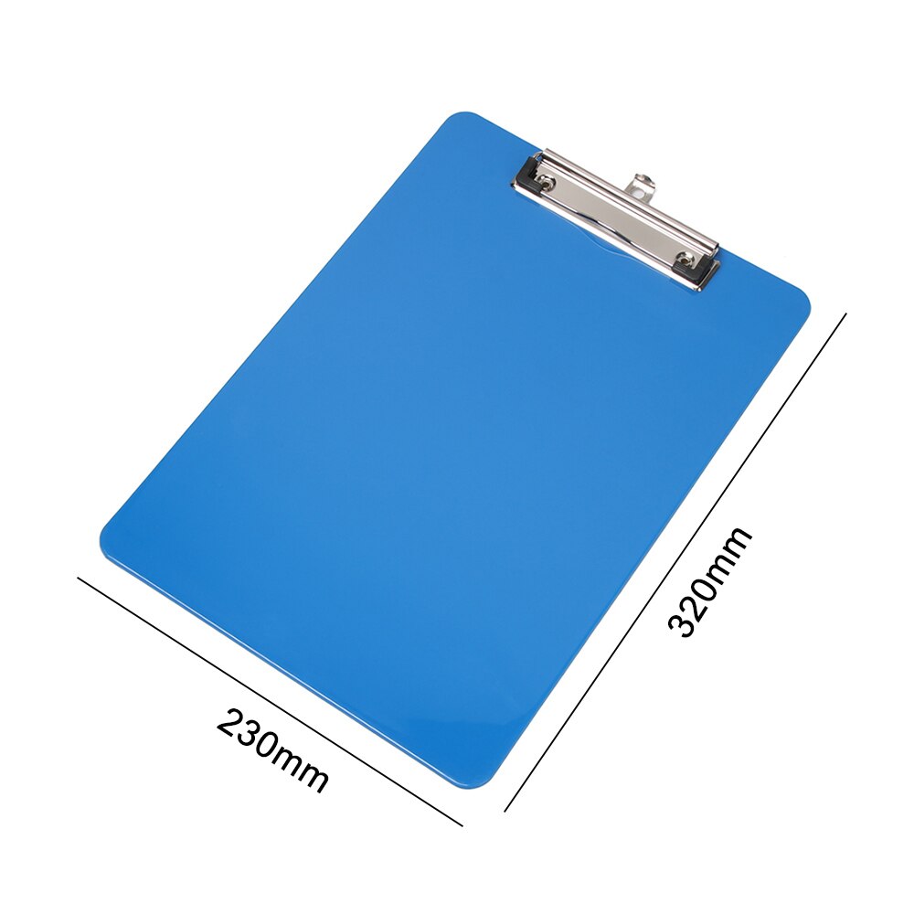 Plastic Writing board clamp A4 pad plate clip hanging board clip Storage files Clip Folder Board office stationery
