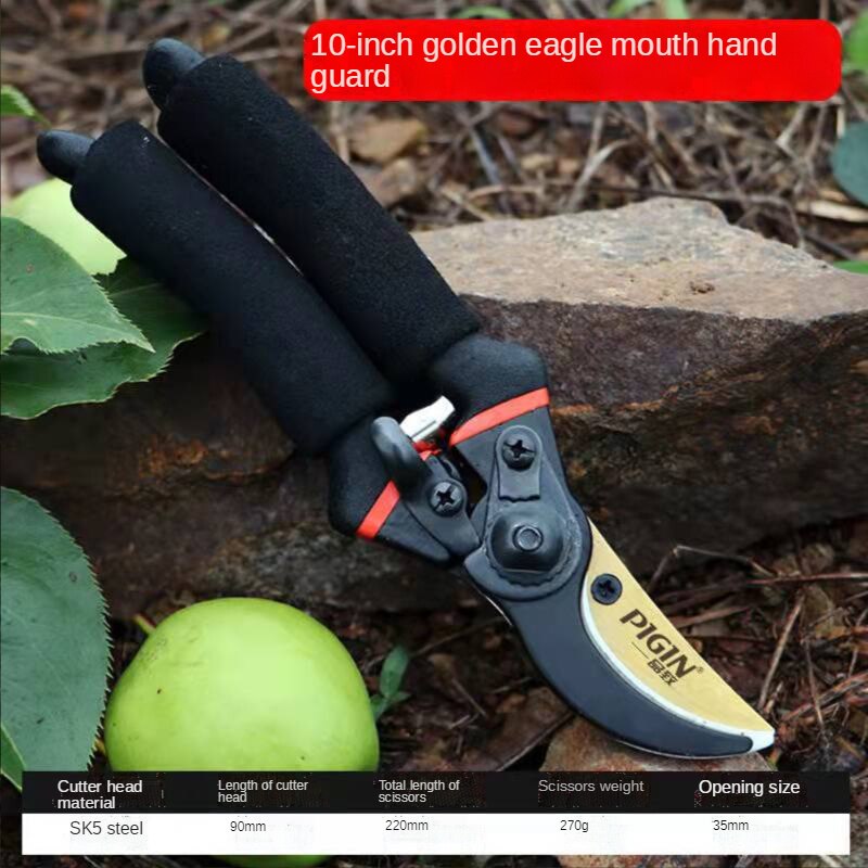 Pruning Fruit Tree Pruning Shears Gardening Pruning Branches Garden Labor-saving Pruning Shears Household Tools Scissor Artifact: gray