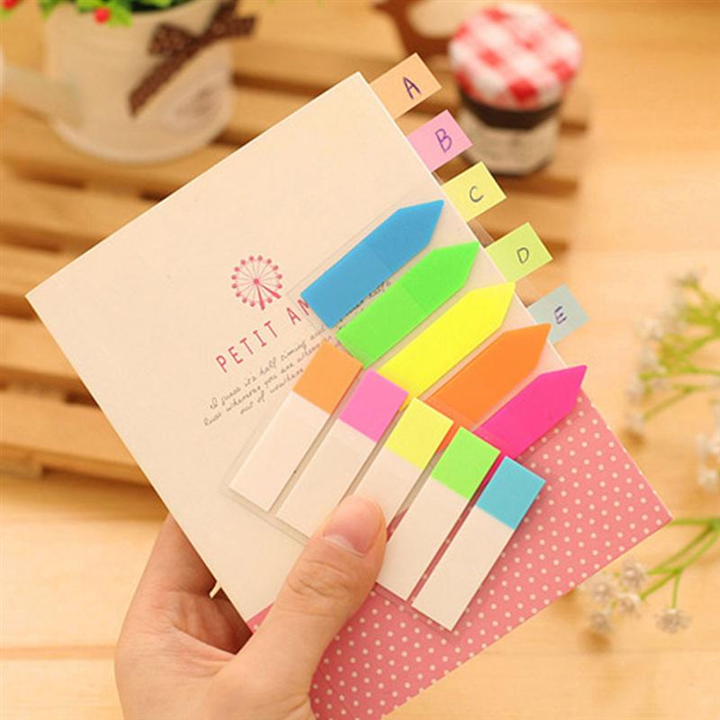 20 Sets Sticky Labels Colorful Sticky Notes Index Sticker for Office School