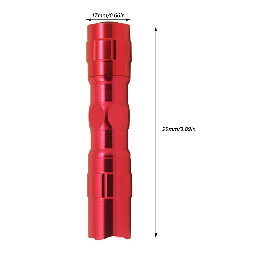 Waterproof Use Battery For Camping Hiking Tools LED Mini Flashlight Touch Flash Light Outdoor Flashlight Portable Flashlight