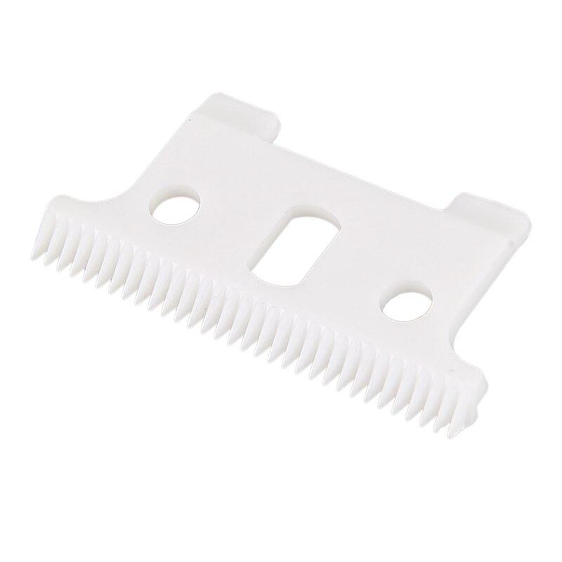 AD-Silver T Outliner Blade for Andis T Outliner, for Andis Gtx Replacement Blade (White T Blade + Silver Steel Blade)