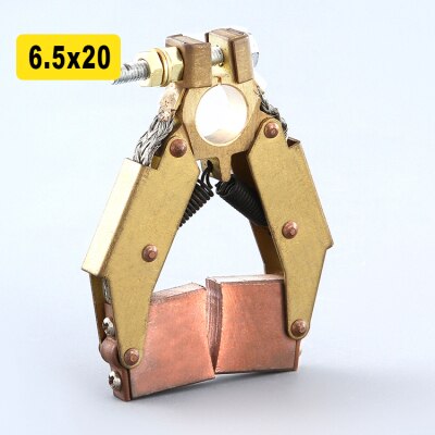 220V motor carbon brush holder assembly 380V universal herringbone bracket grip brush high-power v-shaped copper carbon brush ho: Lavender