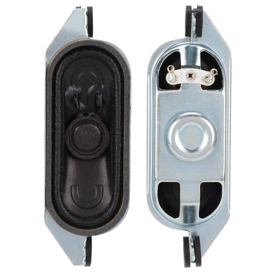 2Pcs 4ohm 5W Bass TV Speaker LCD TV Television Speaker Loudspeaker with Deep Bass Effect for Home Use 450Hz-20KH