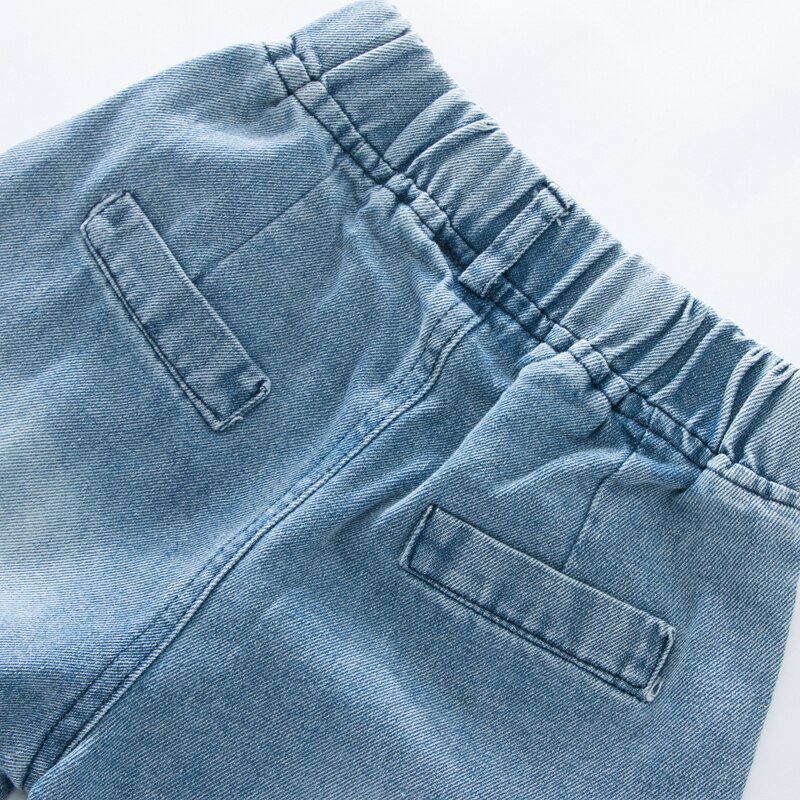 COOTELILI moda bambini ragazzi ragazze Jeans abbigliamento pantaloni classici abbigliamento Denim bambini neonate pantaloni lunghi in Denim Casual
