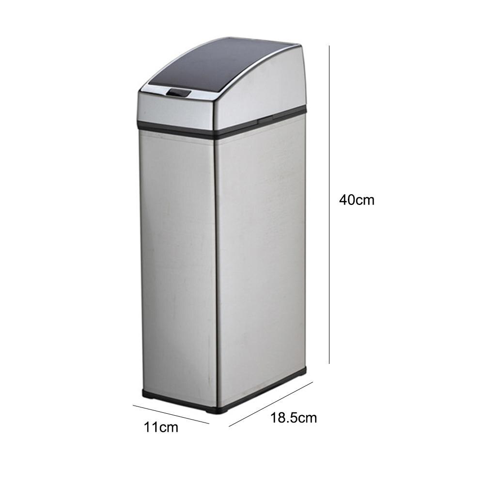 3/4/6L Automatic IR Smart Sensor Dustbin Trash Can Induction Household Waste Bin Smart Sensor Dustbin