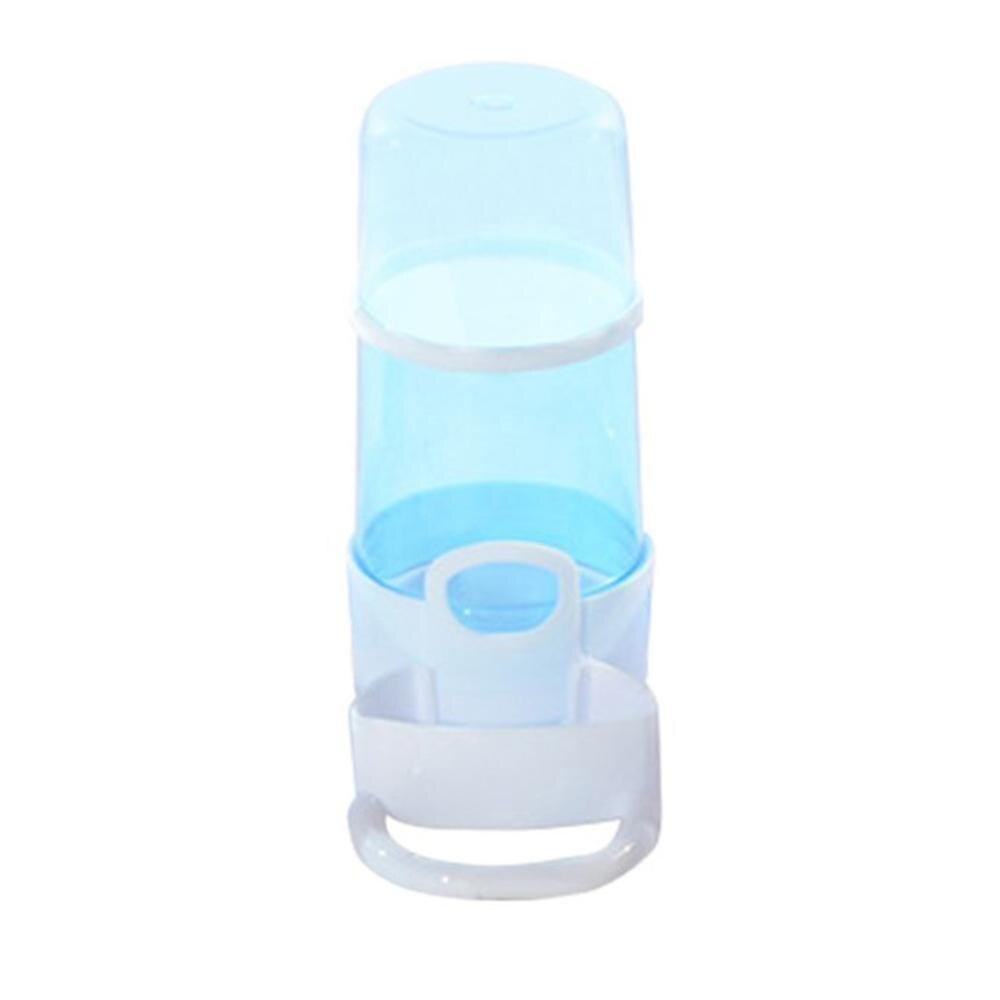 Pet Producten Transparante Automatische Hamster Water Fles Feeder Cavia Vogel Voeden Darm Automatische Feeder Hamsters Huisdieren: Blue