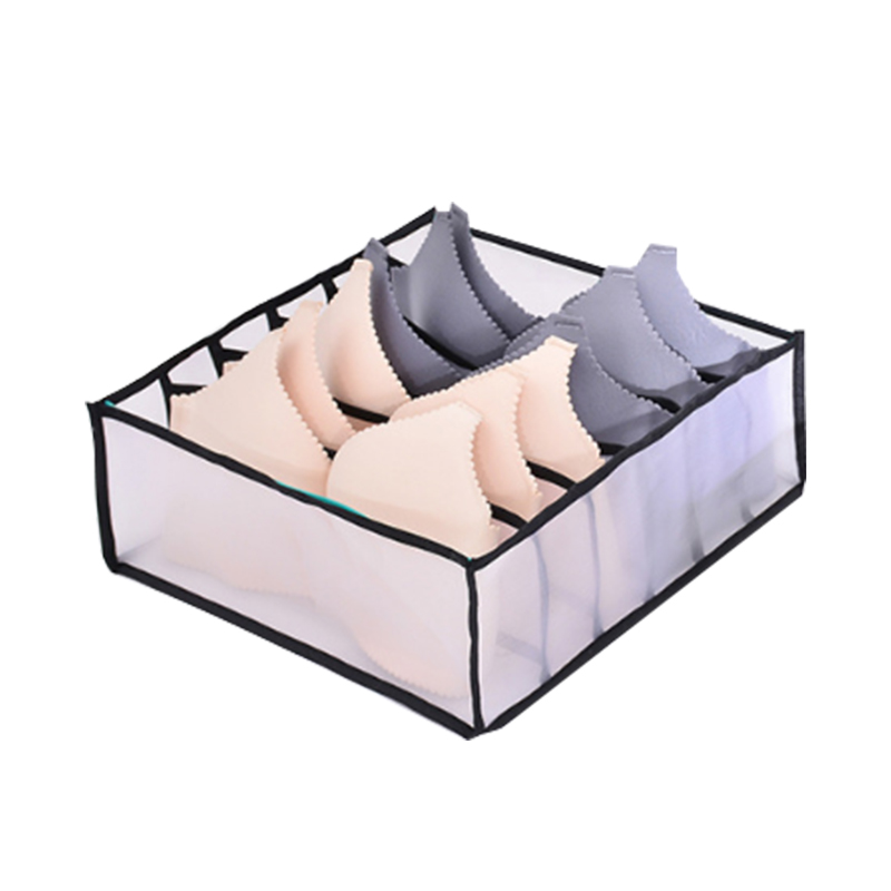Schlafsaal Wandschrank organizer für socken hause getrennt unterwäsche lagerung Kasten 7 Gitter bh veranstalter faltbare schublade veranstalter: MULTI