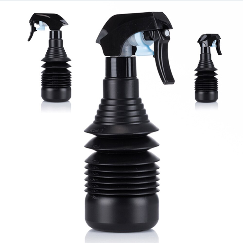 1Pcs Retractable Hair Spray Bottle Water Mist Cylindrical Sprayer Bottle Chemical Resistant Liquid Sprayer