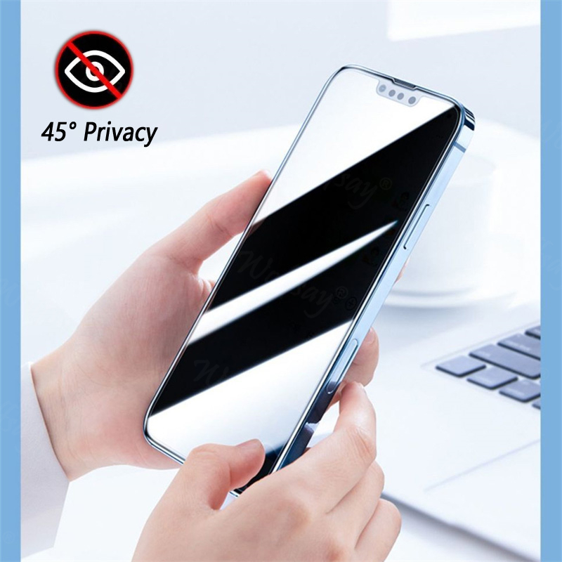 Protector de pantalla de privacidad para Xiaomi Poco F6 Pro, vidrio templado antiespía para cámara Poco F6 M6 X6 Pro, vidrio para Poco F6 Pro
