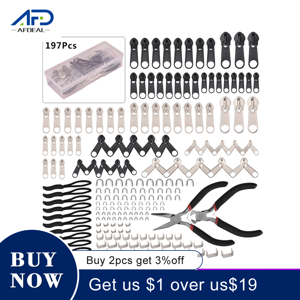 Zipper Repair Kit Repair Zipper Universal Instant Fix Replacement Zip Slider Tools For Zipper Accessories