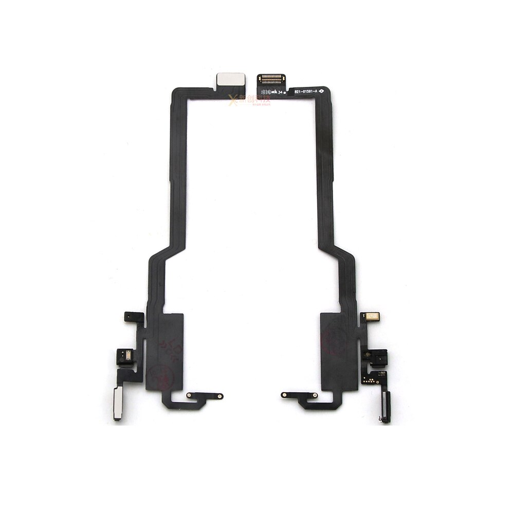 Oryginalna słuchawka douszna Flex dla iPhone X Xs Max XR 11 11PROMAX czujnik światła zbliżeniowego dźwięk słuchawki głośnik Flex Cable Assembly: X