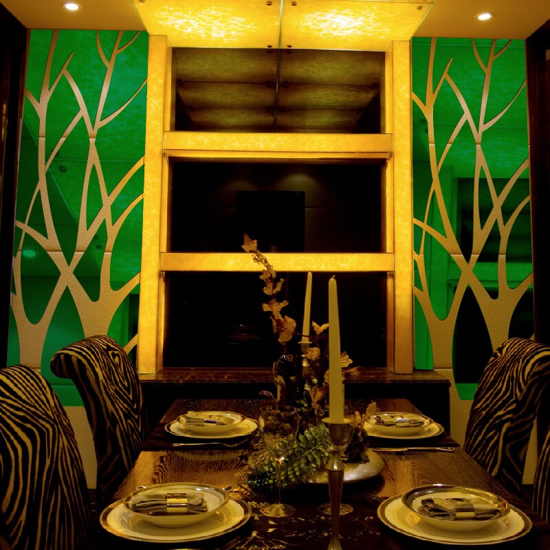 3D large Tree pattern Acrylic wall stickers home decorative mirror the living room hallway bedroom TV backdrop stickers
