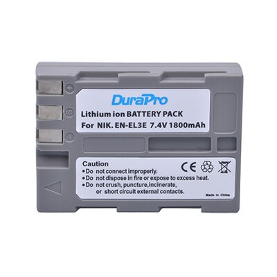 2x EN-EL3E EN EL3e Replacement Camera Battery Pack + LCD USB Charger For Nikon D70 D70S D80 D90 D100 D200 D300 D300S D700 Camera: 1 Battery