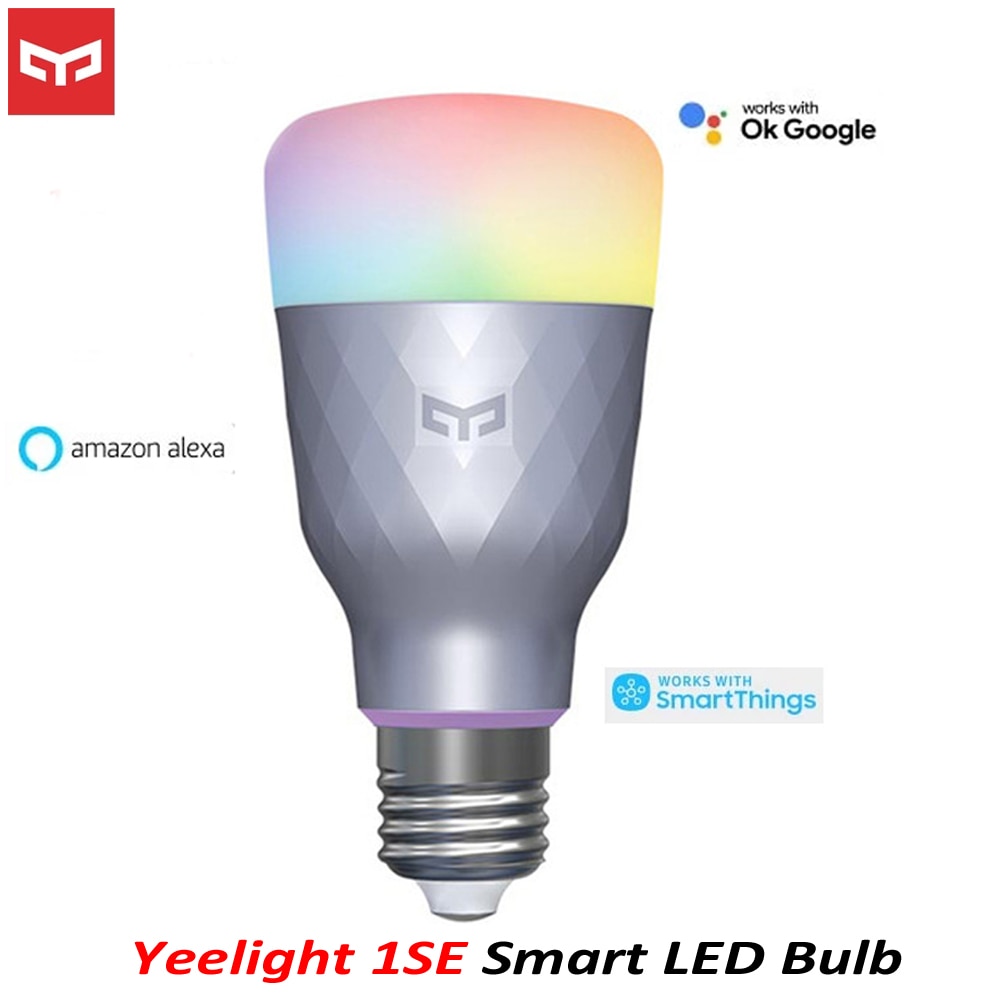 Yeelight 1SE E27 6W Rgbw Ac 100 - 240V Smart Led Lamp Afstandsbediening Smart Led licht Kleurrijke Temperatuur Voice Control