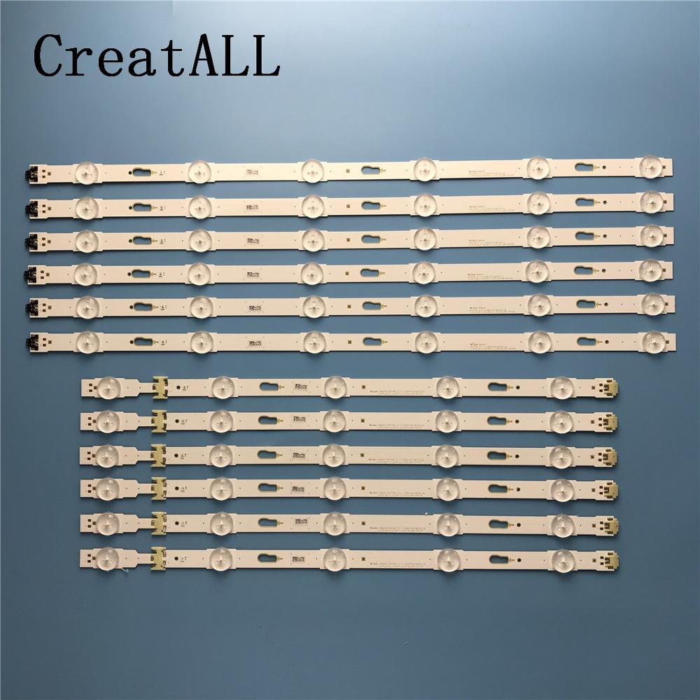 LED backlight strip 11 lamps for Samsung S_5U75_48_FL L5 R6 BN96-34793A 34794A UE48JU6000 UE48JU6400K UE48JU6450 V5DU-480DCA-R1