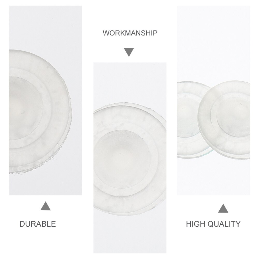 200pcs Self-adhesive Bumper Pad Durable Cabinet Bumper Rubber Bumpers for Home