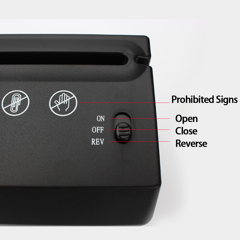 Electric Paper Shredder For Housework USB Battery Operated Portable Electric Paper Shredder USB