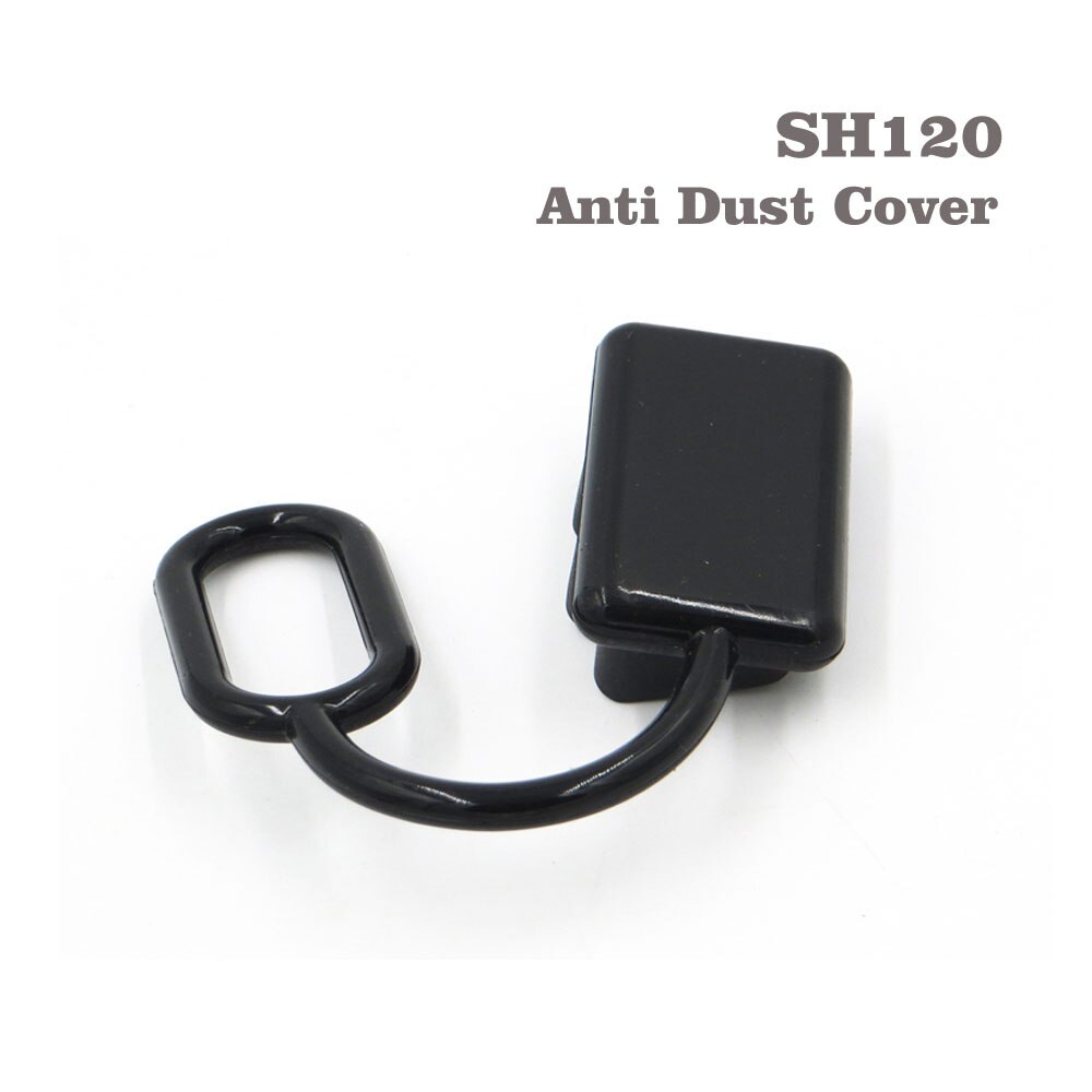 Anti Dust Cap Cover end SB50 plug connector amp dual pole battery 350 175 120 50 A 600V Rubber Red or Black: 120A Black