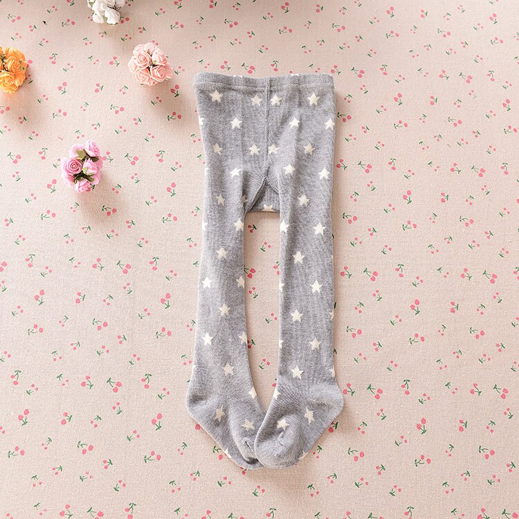 Dziewczynek rajstopy noworodka rajstopy dziecięce miękka bawełniana obcisłe pończochy dziecięce gwiazda niemowlę małe dziewczynki ubrania 2018