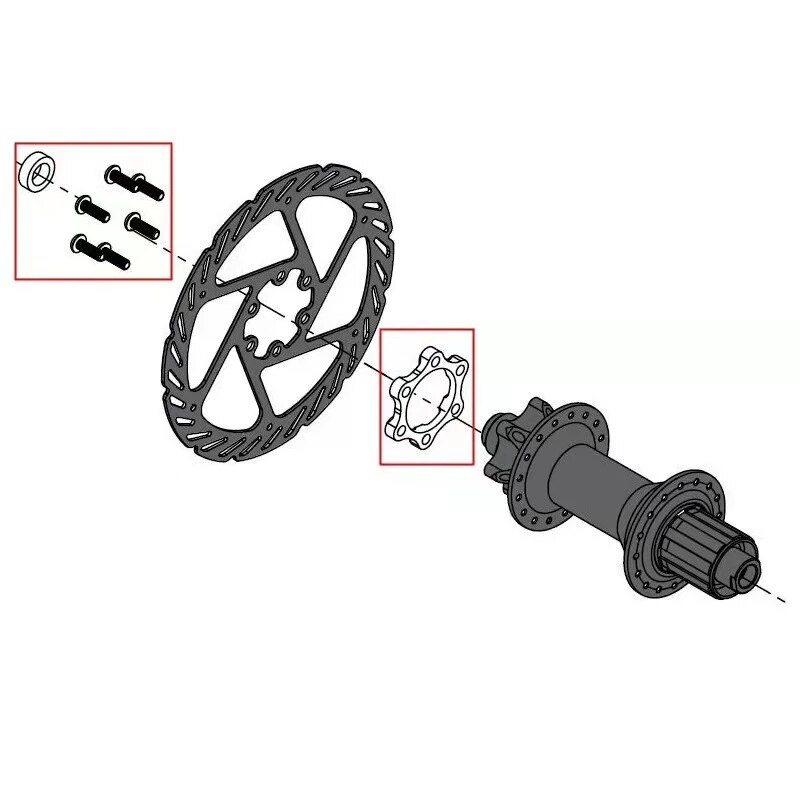 ZTTO-cambio de adaptador de buje Boost, arandela espaciadora de 6 pernos estándar, eje pasante de 15mm, 100x15 a 110x15 142x12 a 148x12 110 148