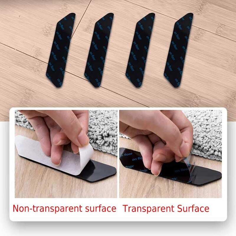 Pinces pour tapis, 12 pièces, réutilisables et lavables, antidérapantes, pour fixer le tapis