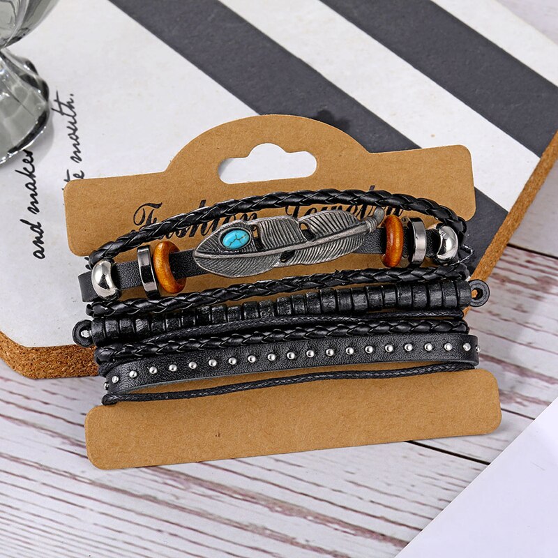 17IF bracelet homme men bracelet bracelet cuir homme bijou homme lot bracelet bracelet tissu bracelet corde bracelet