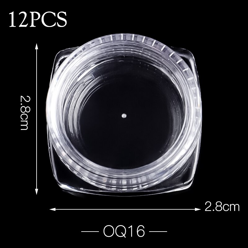 Boîte de rangement vide en plastique multi-tailles pour Nail Art, boîte de rangement pour strass et gemmes, boîte de rangement pour Nail Art, étui pour accessoires de peinture diamant: Q33479