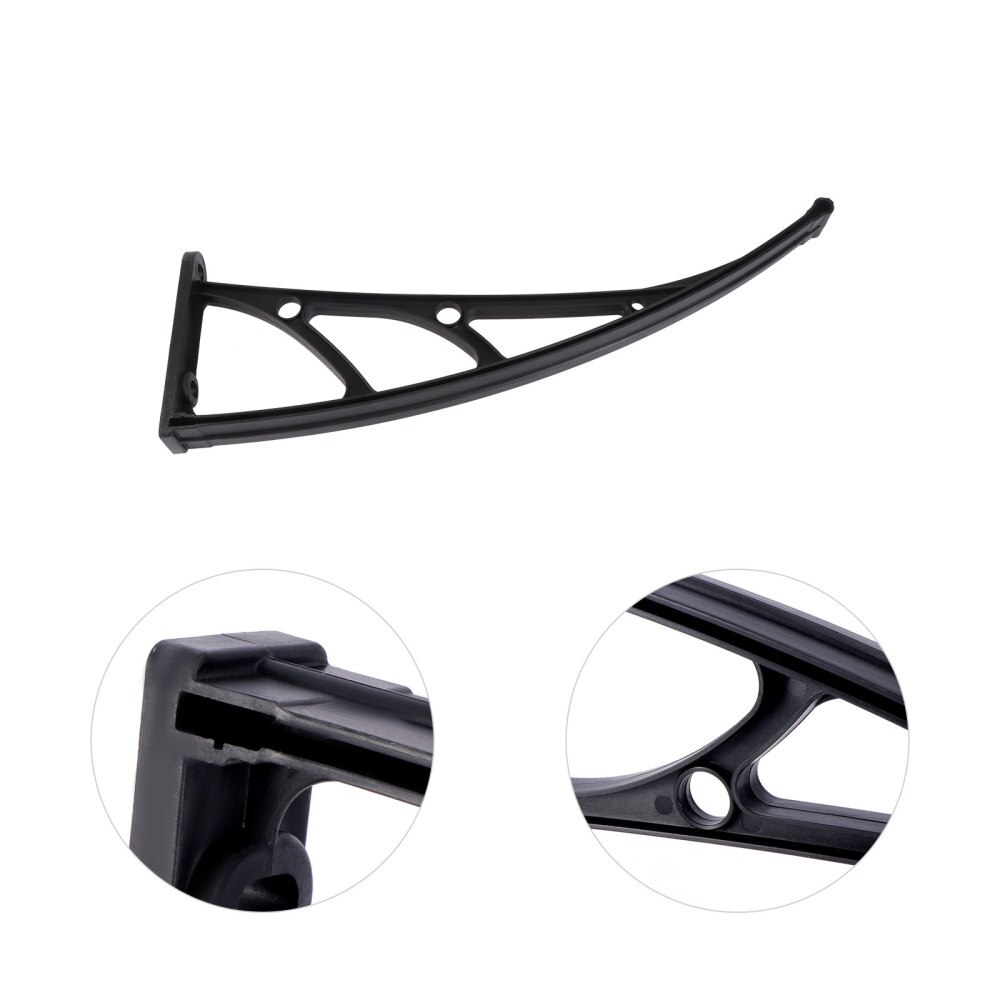 CLIPS DE SUPPORT d'étagère en verre doré faciles à installer 2 pièces