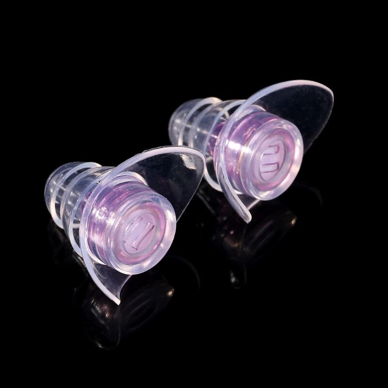 Noise Cancelling Earplugs For Concerts Musician Reusable Silicone Ear plugs Hearing Protection X3UF