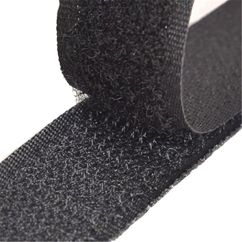 20mm 2 meter par farverige velcro-klæbende klistermærker med krog og løkke farvetape kabelbindere sytilbehør