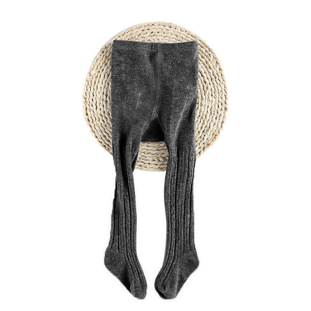 Collants de printemps doux en coton de couleur unie pour bébé fille, bas chauds