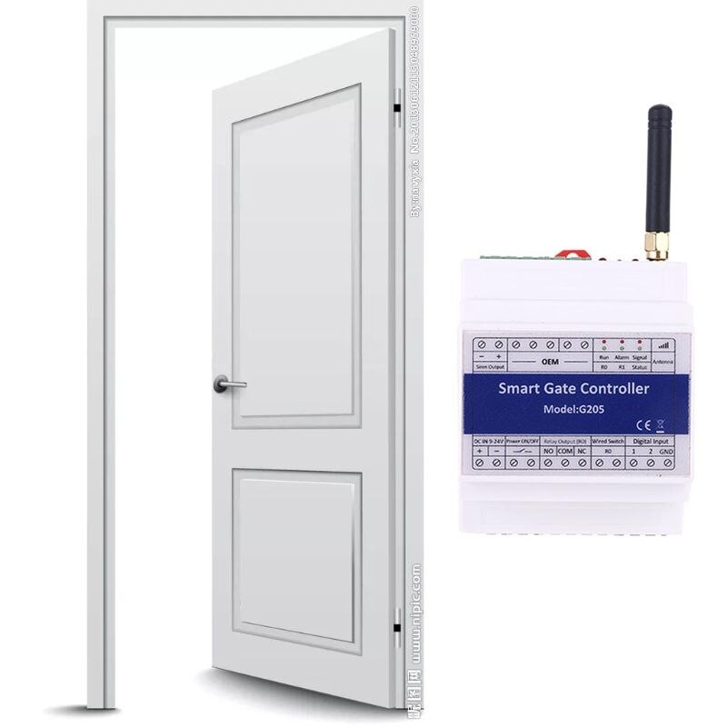 2G GSM Smart Gate Opener Alarm SMS Prompt Access Controller Module Relay Switch